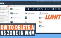 How to Delete a DNS Zone in WHM
