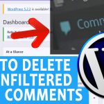 How to bulk delete spam comments in your WordPress website