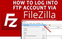 How to login FTP account created via cPanel in FileZilla