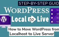 How to transfer WordPress site from Localhost to Live server