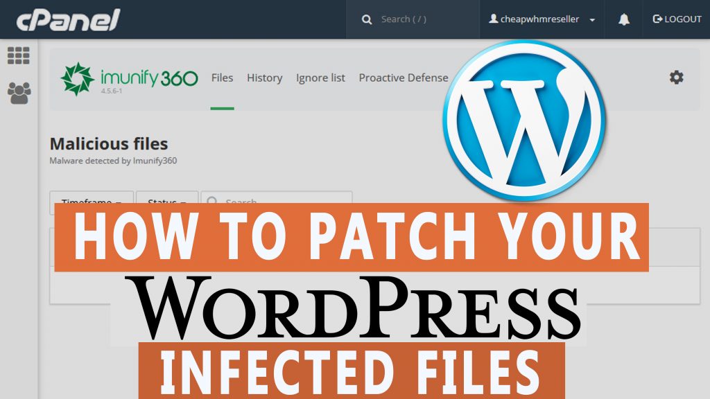 How to Patch your WordPress Infected files