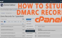 How to Setup DMARC record for your domain in cPanel
