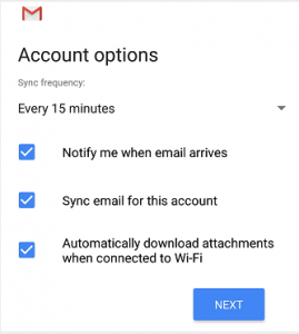 How to Configure Webmail in Android devices