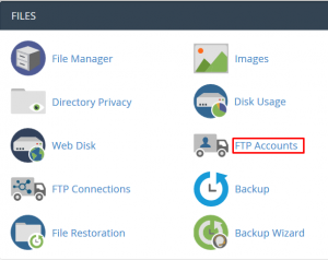 How to login FTP account created via cPanel in FileZilla