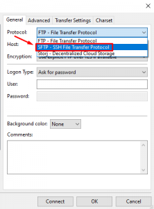 How to Connect FTP/SFTP in FileZilla as Root