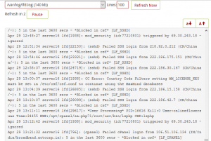 How to view Apache error logs in WHM root