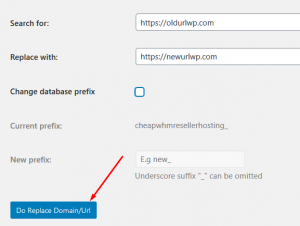 How to Change the domain name in your WordPress site via WP plugin