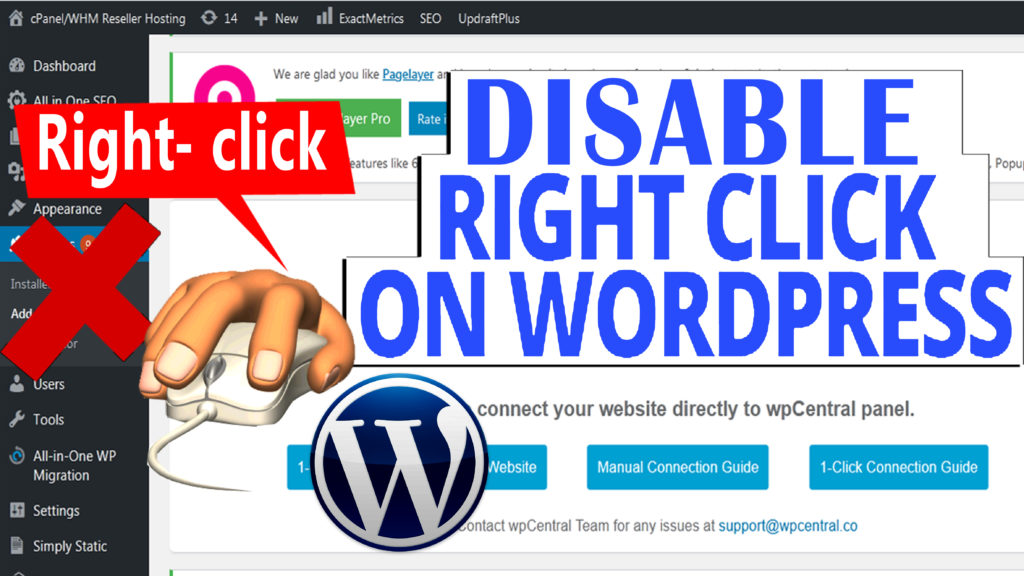 How to Disable Right Click on Images in WordPress