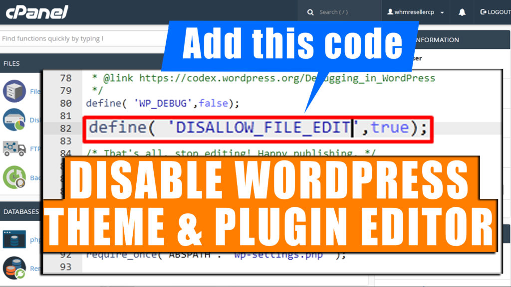 How to Disable the WordPress Editors for Themes and Plugins