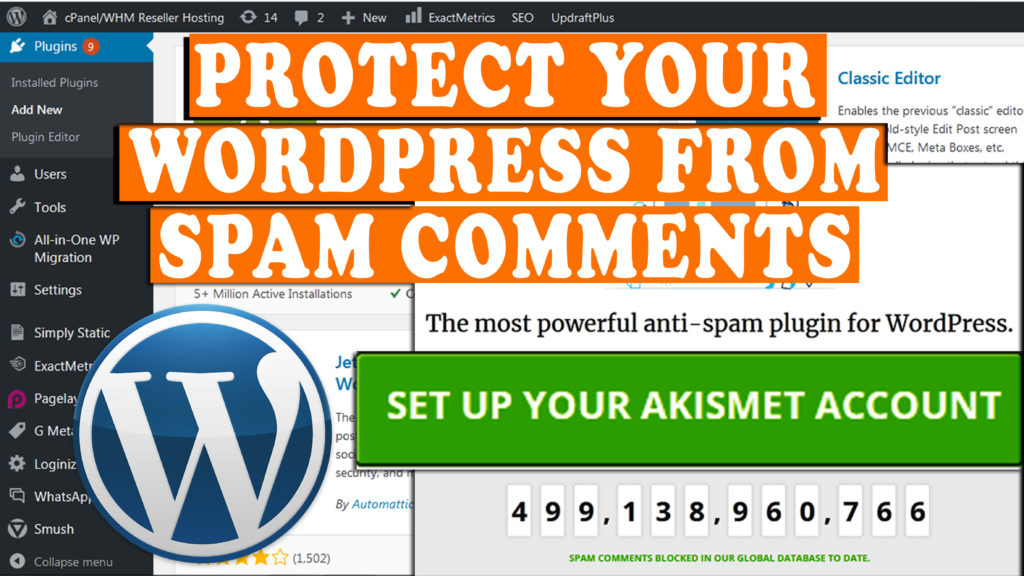 How to protect your WordPress blog from spam comments