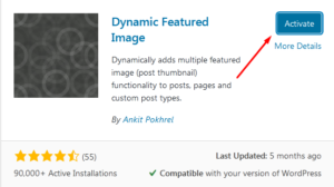 How to Enable a dynamic featured image in WordPress