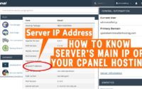 How to know your shared hosting IP Address
