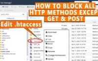 How to block all HTTP methods except GET & POST