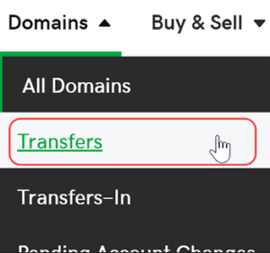 How to approve Godaddy domain transfer out