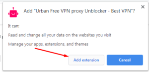 How to use UrbanVPN in Chrome browser