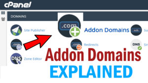 Addon domains in cPanel