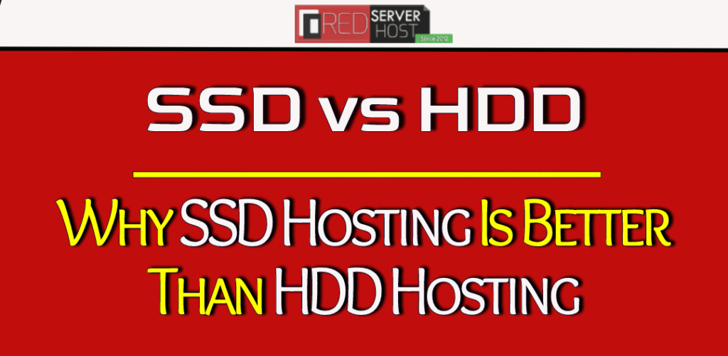 SSD vs HDD hosting