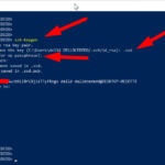Windows PowerShell SSH key Generate