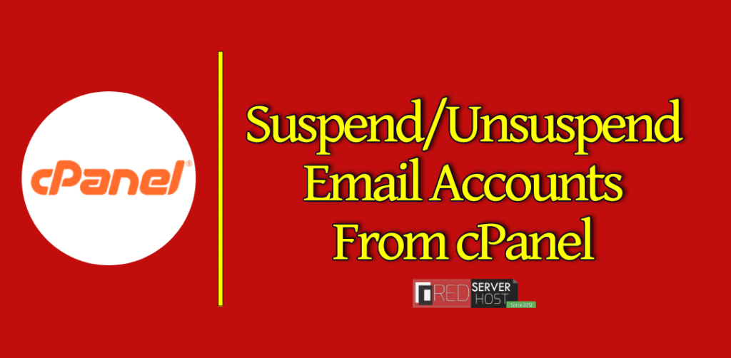 suspend-unsuspend email accounts from cpanel