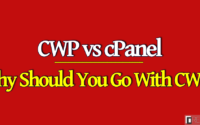 CWP vs cPanel