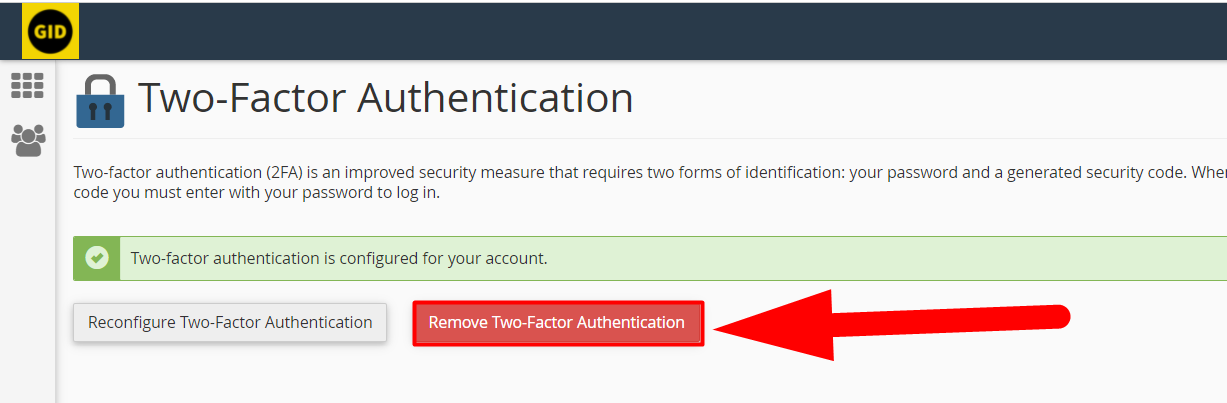 Remote Two-Factor Authentication Button