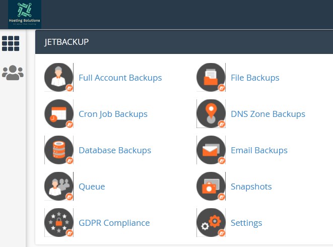 Features of JetBackup