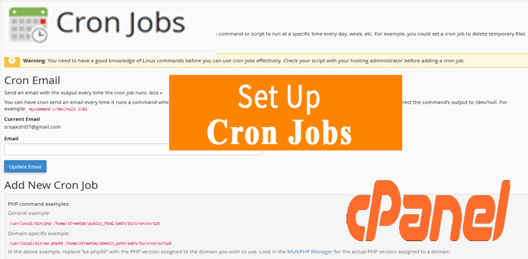 Set-up Cron Job